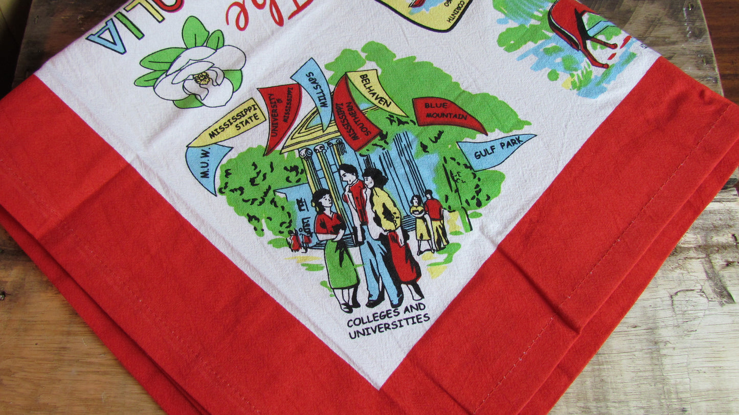 Mississippi Vintage Kitchen Towel