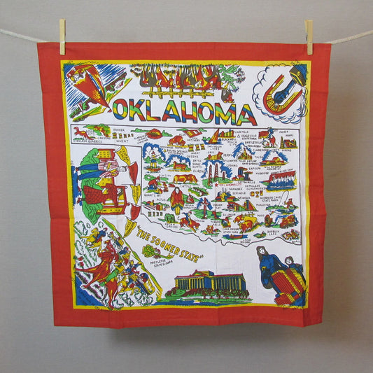 Oklahoma Vintage Kitchen Towel