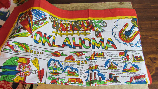 Oklahoma Vintage Kitchen Towel