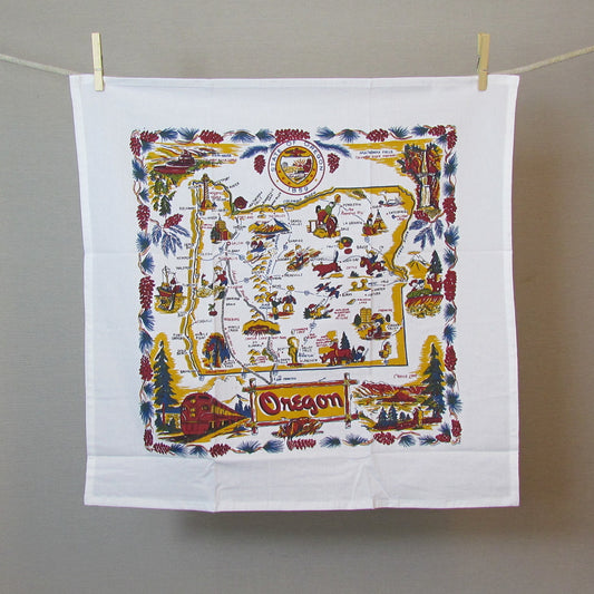 Oregon Vintage Kitchen Towel