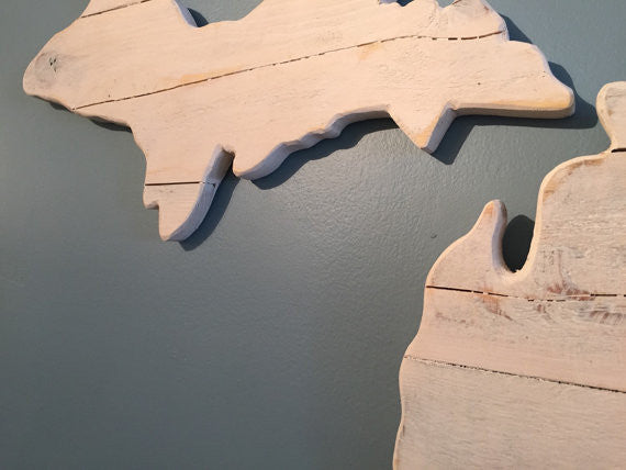 Michigan Wood Sign Set