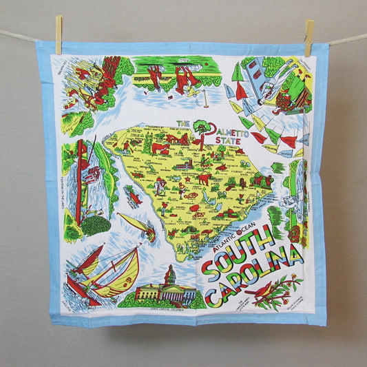 South Carolina Vintage Kitchen Towel